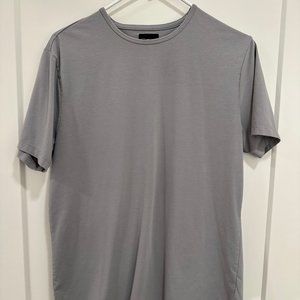 Cuts - AO Curve-Hem Tee - Grey - Medium